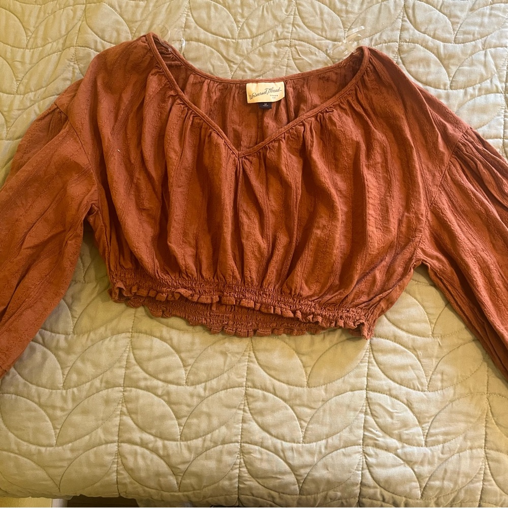 Universal Thread Women's Terracotta Crop Top